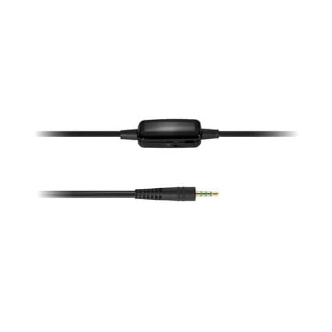 Cuffie Hi-Fi Kensington con microfono e controllo del volume nero K33597WW